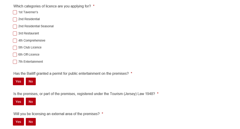 Renewal Form - Electronic Application continued