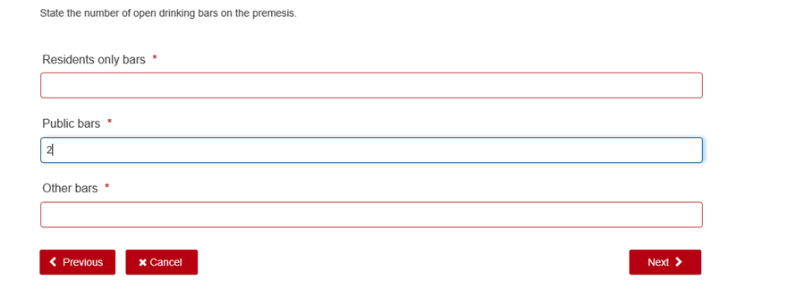 Renewal Form - Electronic Application continued