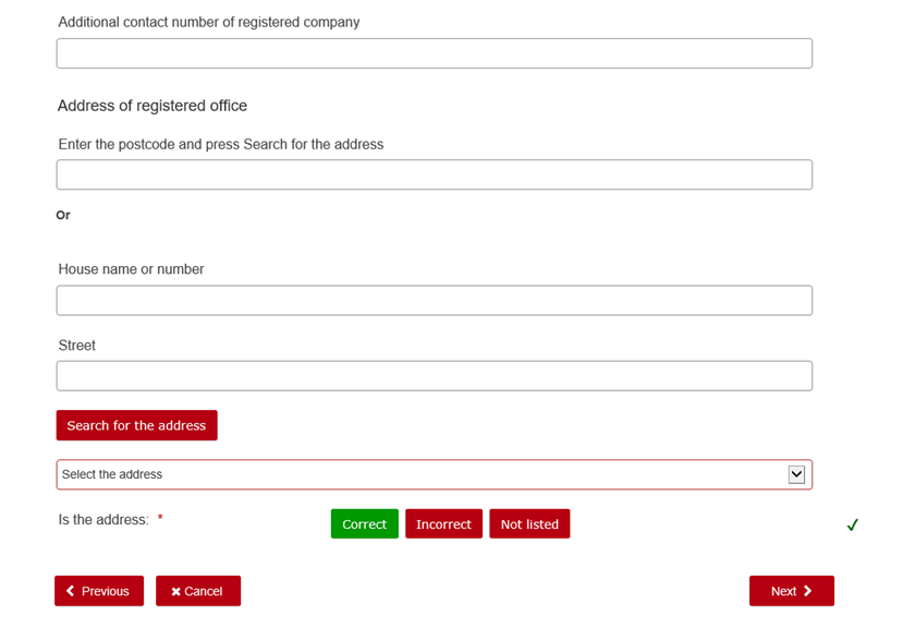 Renewal Form - Electronic Application continued