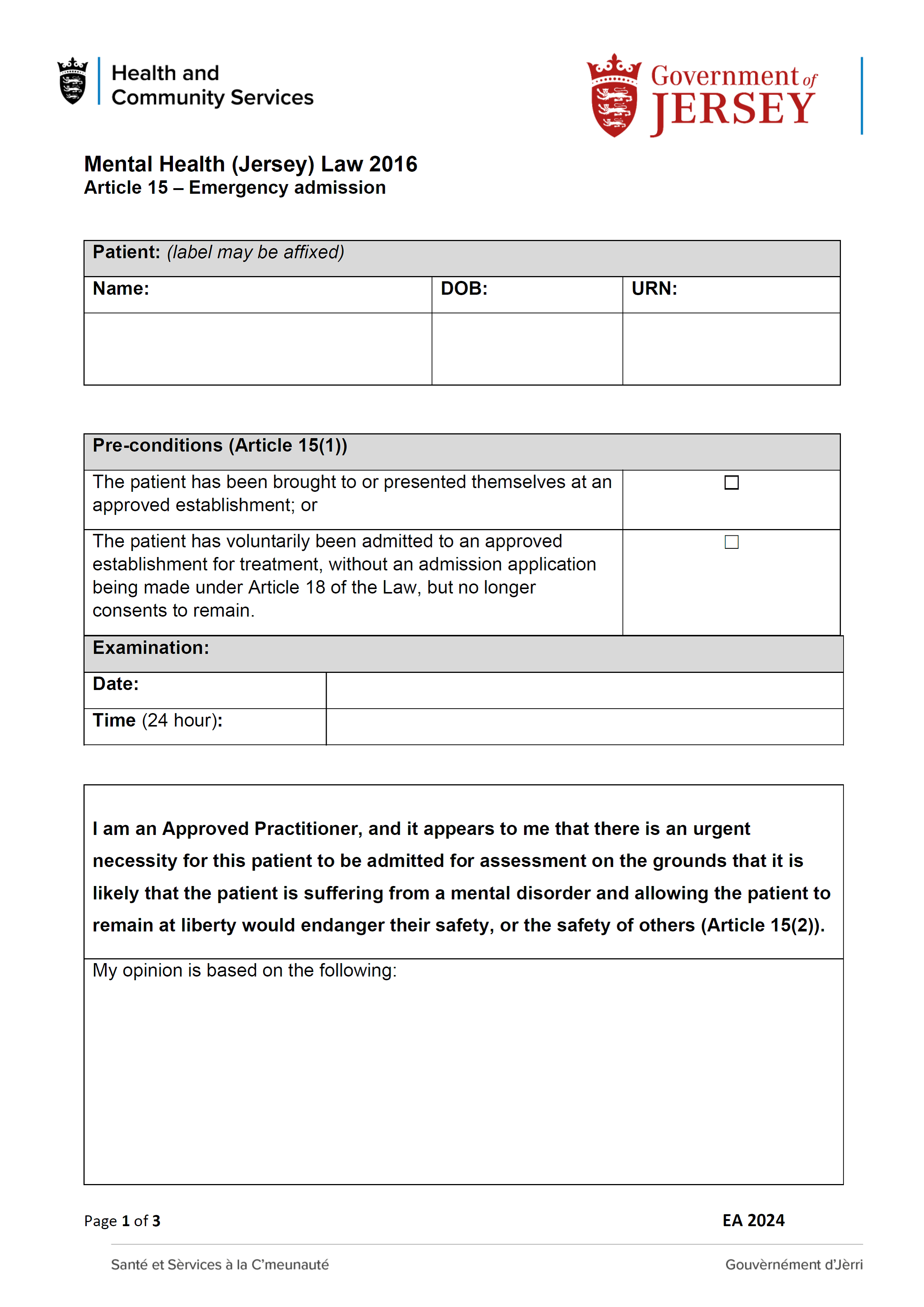 Form EA 2024 page 1 of 3