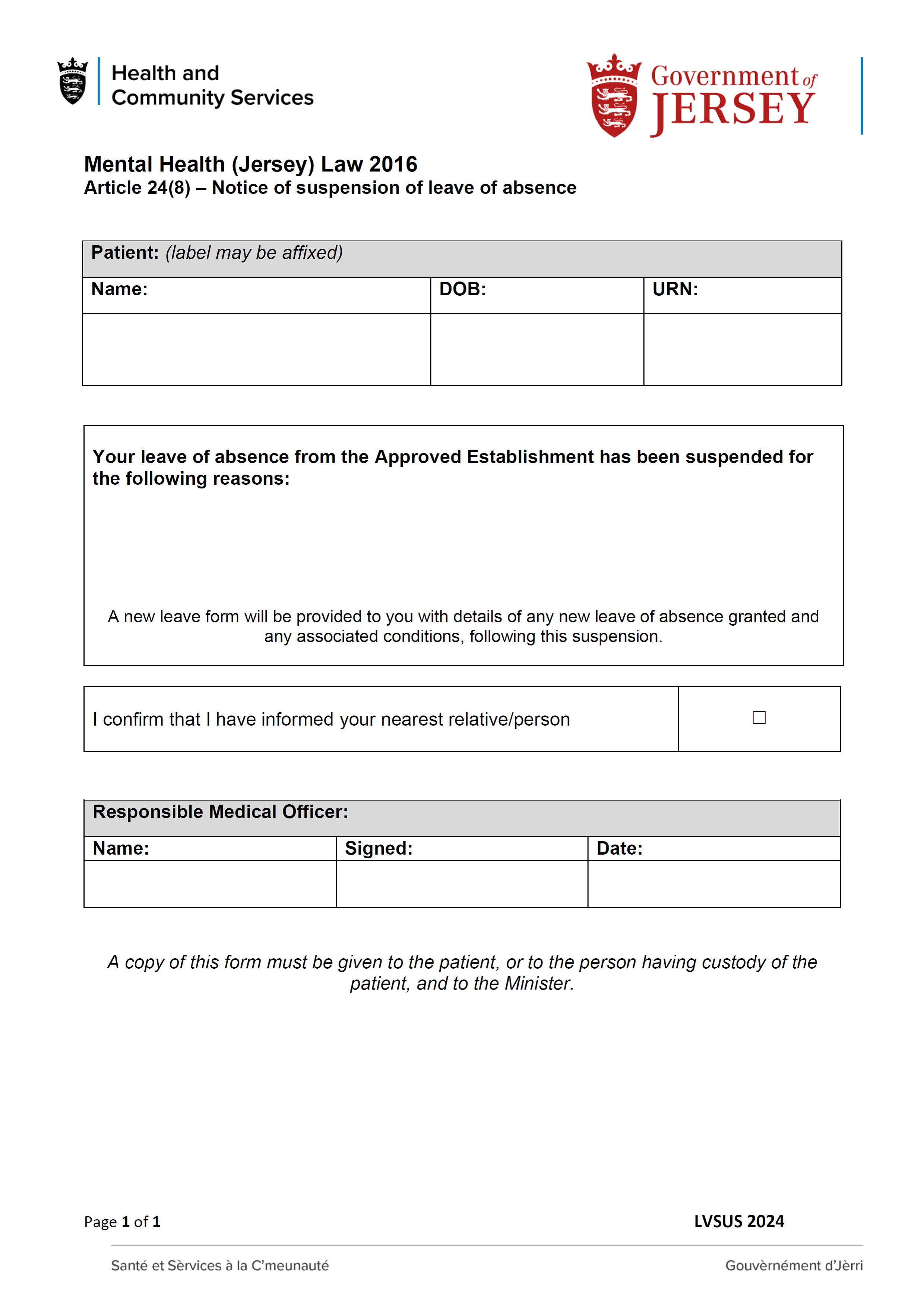 Form LVSUS 2024 page 1 of 1