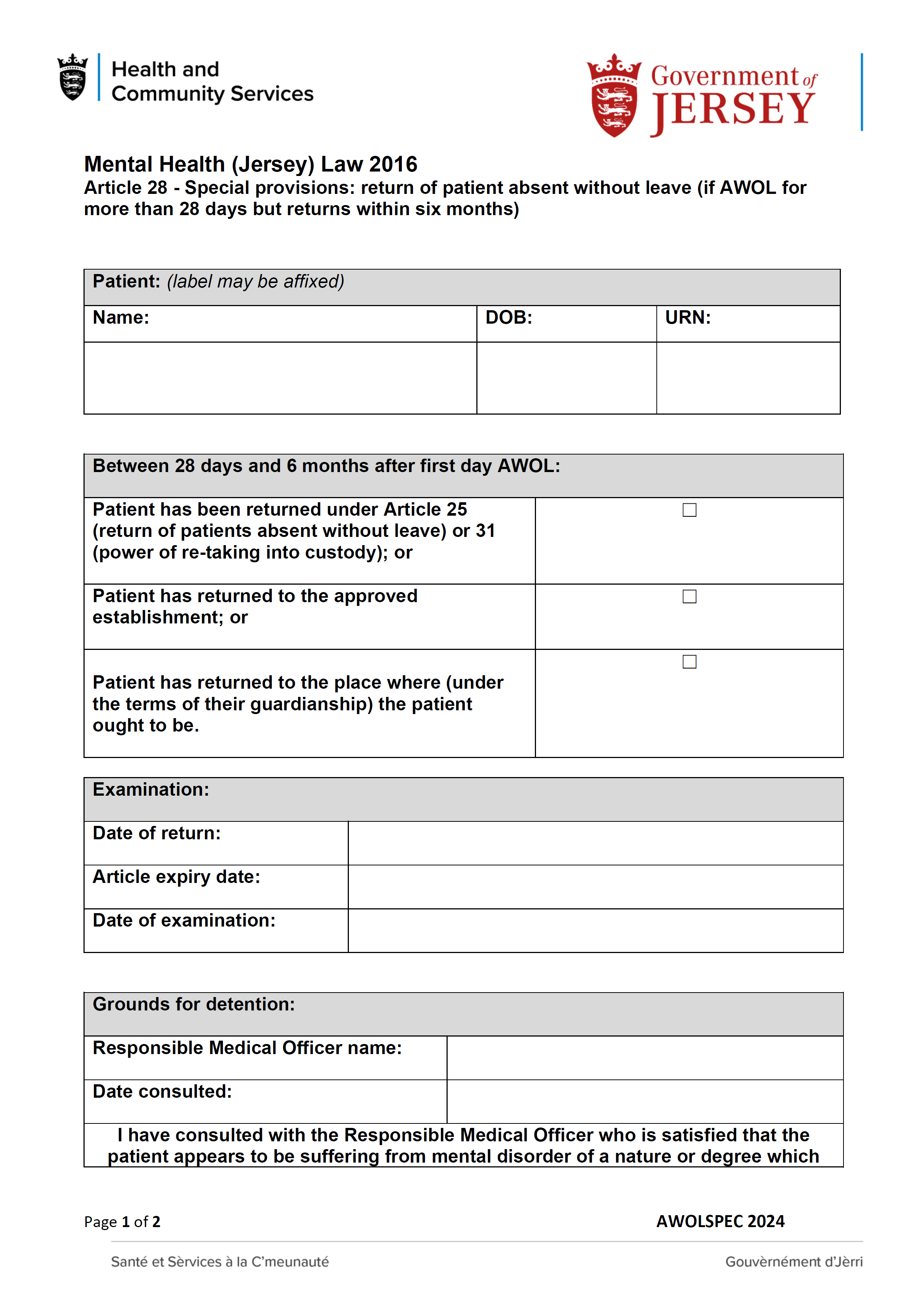 Form AWOLSPEC 2024 page 1 of 2