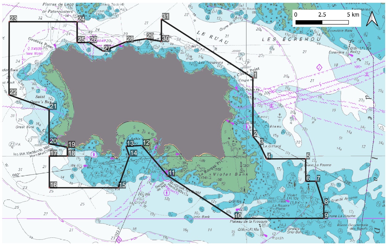 Map - 2026 Coastal MPA on Admiralty
