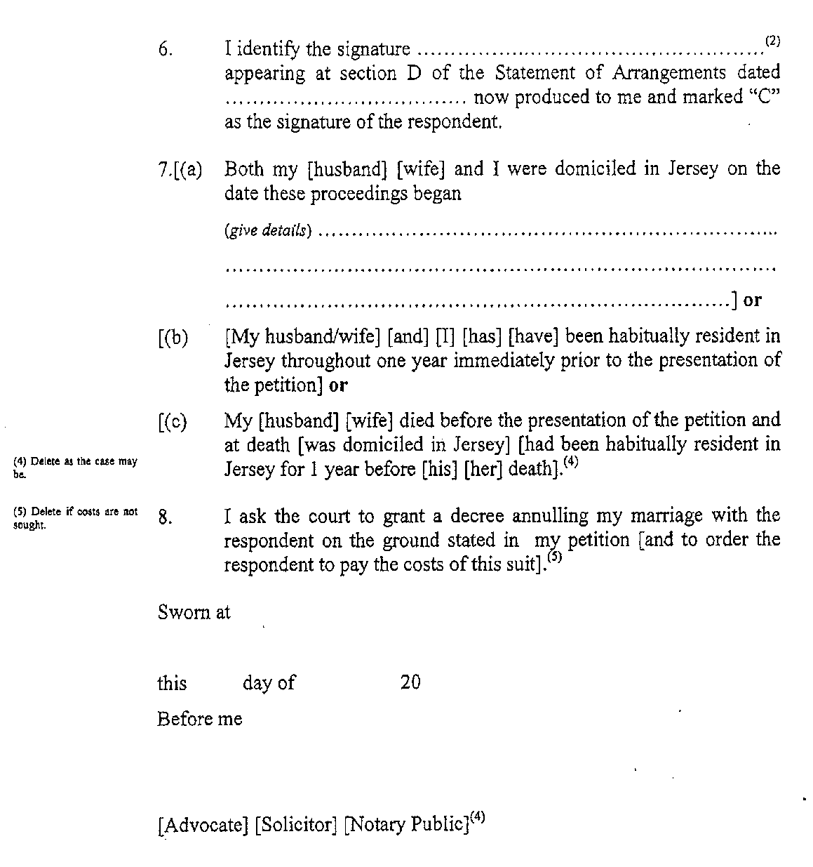 Form 8A - continued