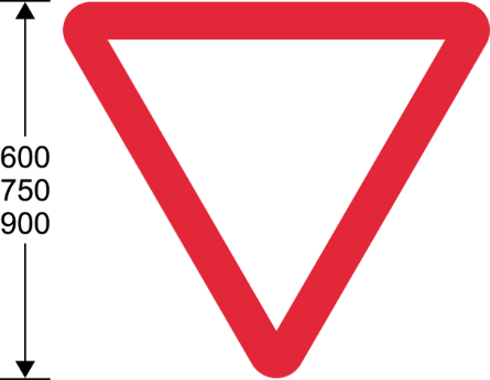 Red triangle 