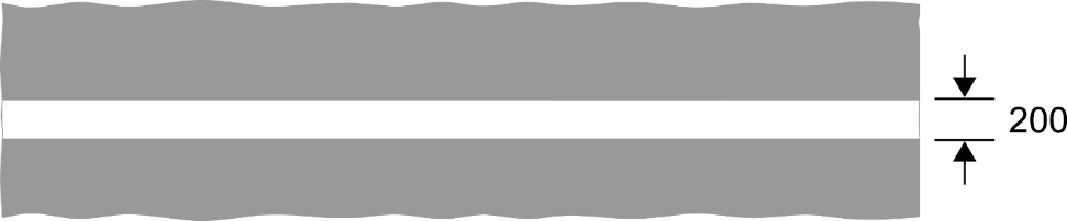 Grey background with white road markings