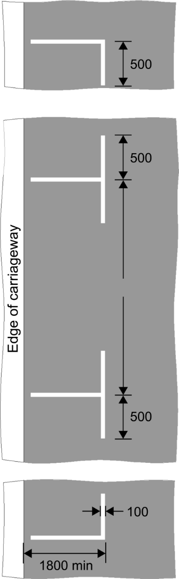 Grey background with white lines