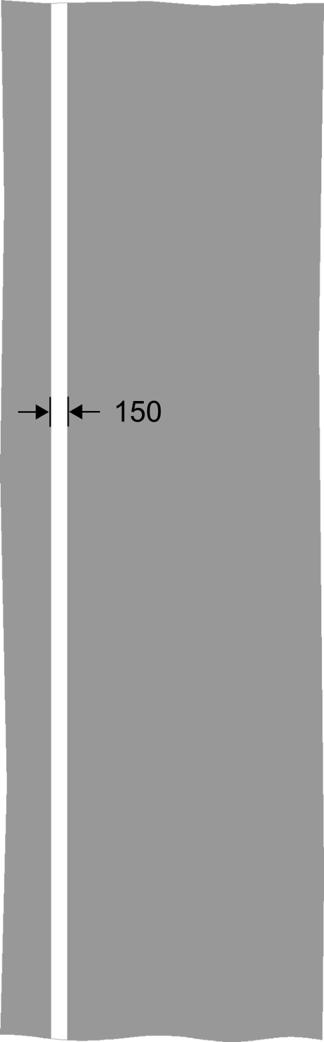 Grey background with long white line on the left side