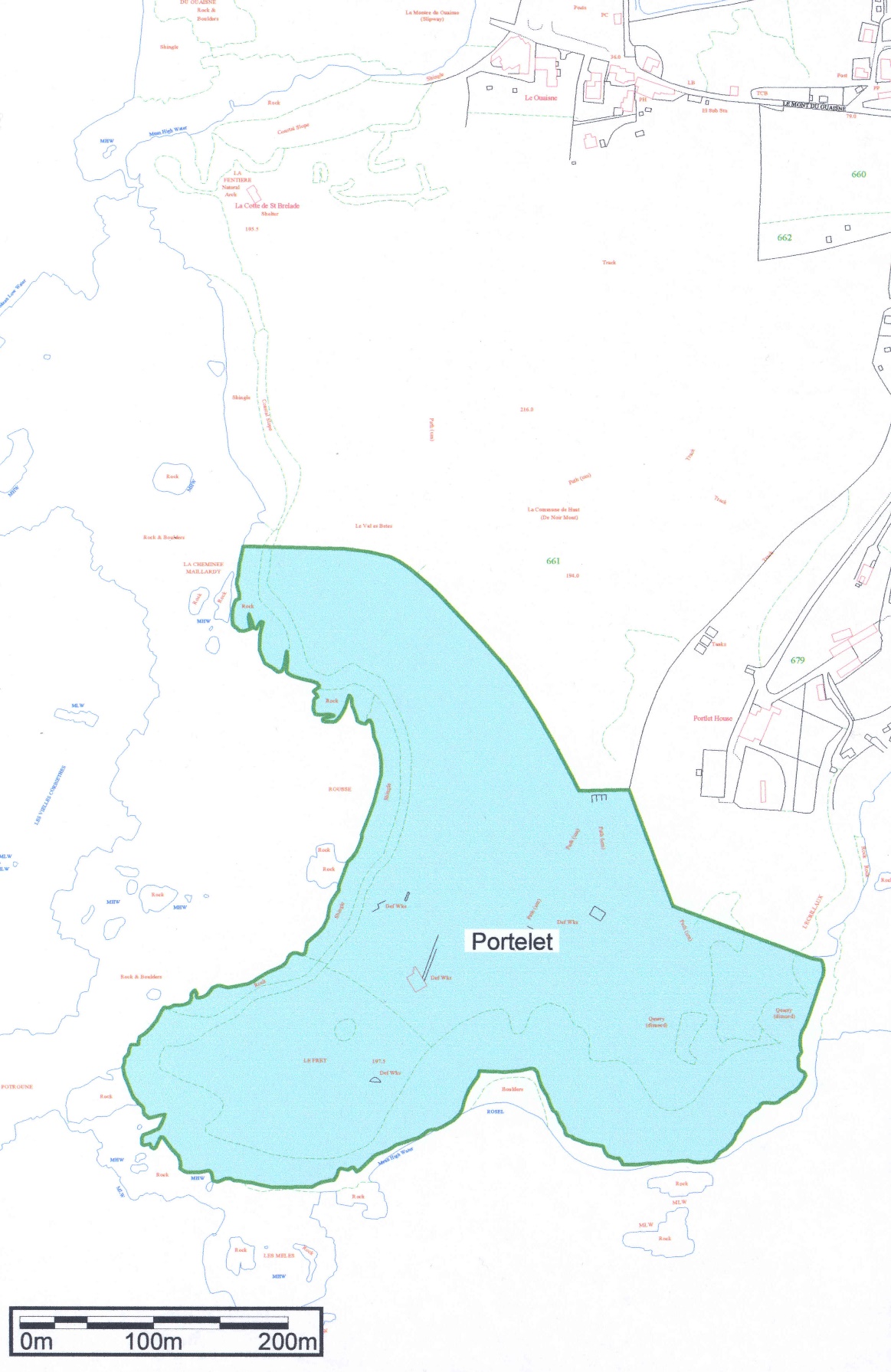 Portelet Ssi Map.pdf Policing of Parks (Jersey) Regulations 2005